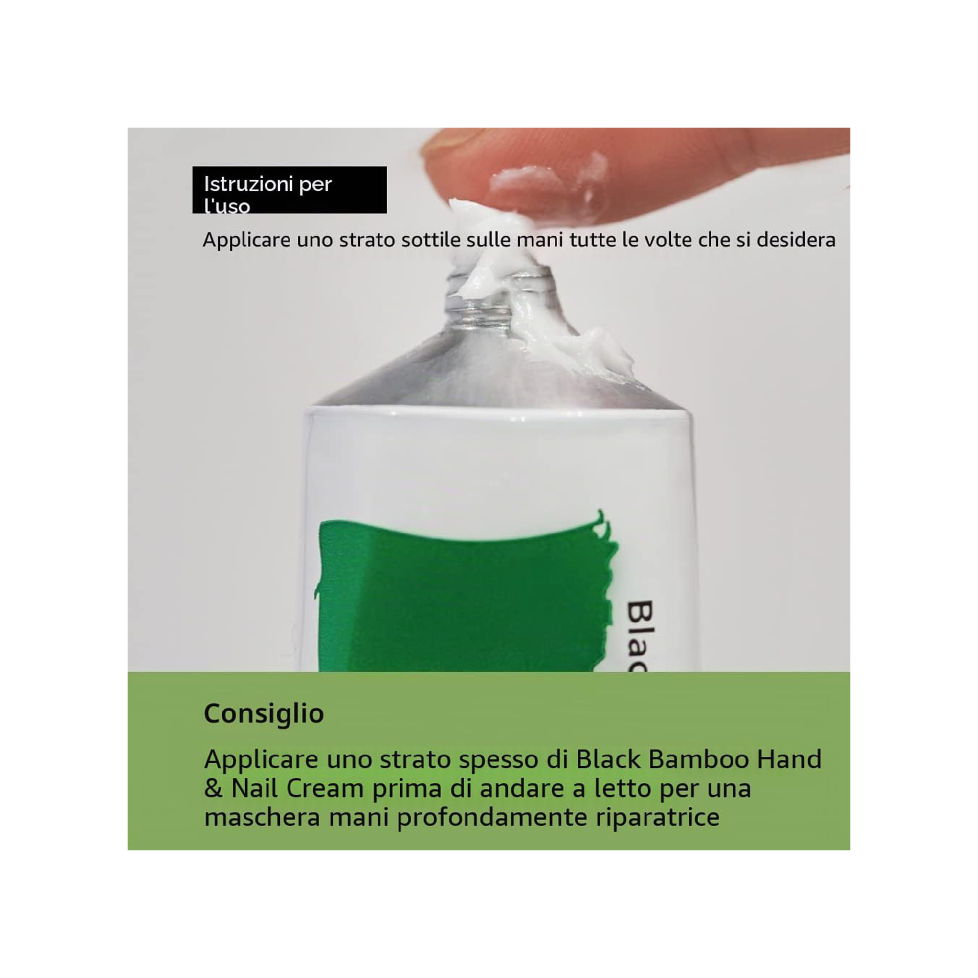 Black Bamboo Nourishing Calming Hand