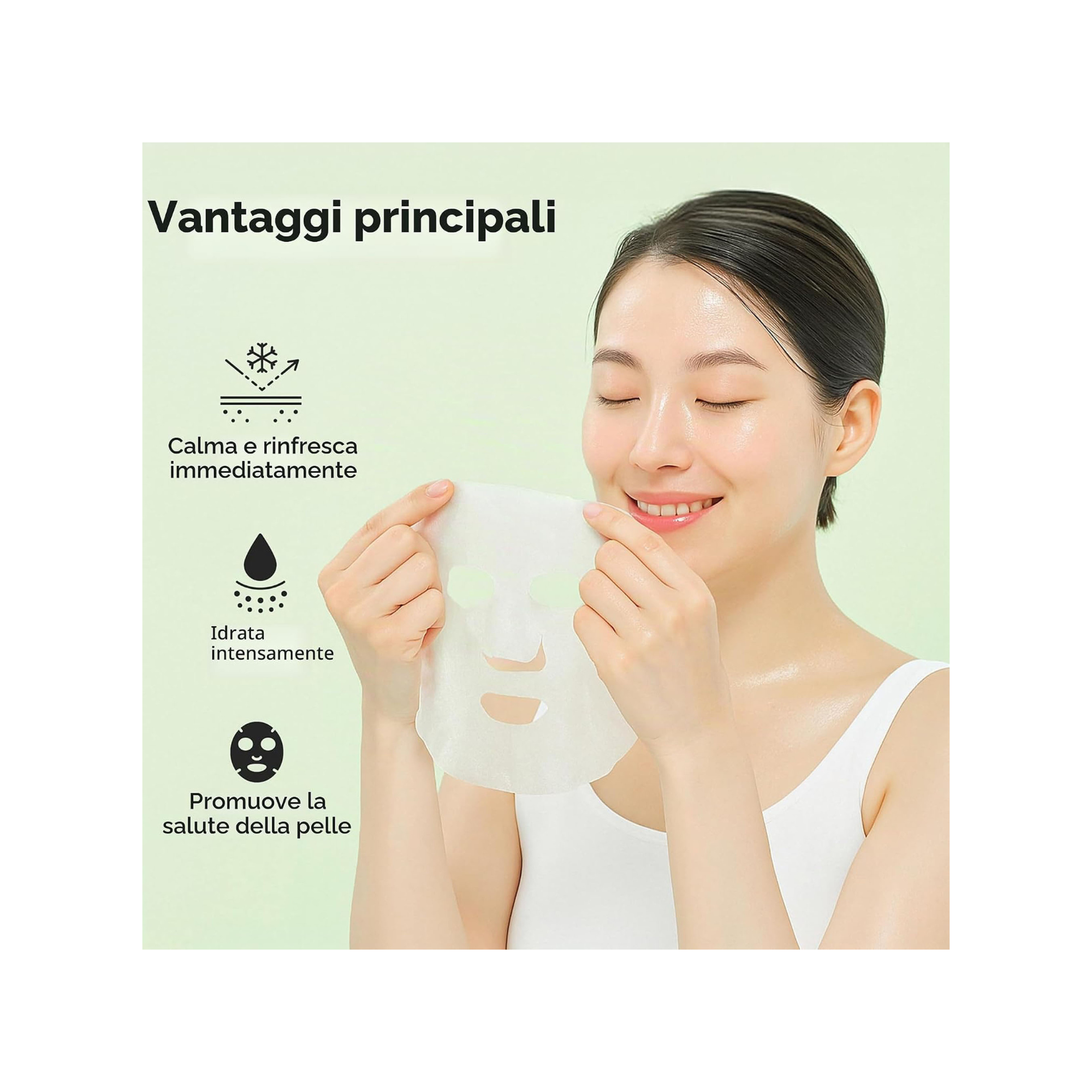 Centella Asiatica Calming Mask Hydrating Antiaging